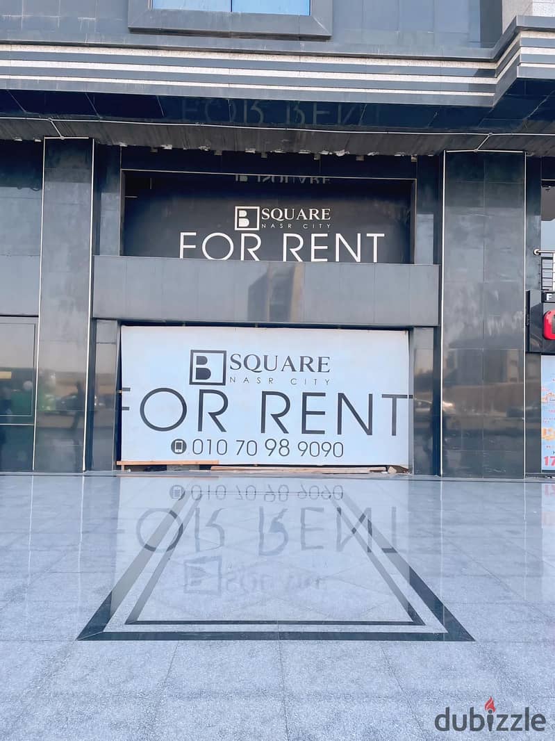 Shop for rent 721 meters _ B Squre mall _ Nasr City 5