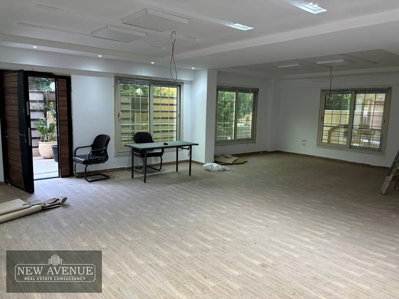 Office for rent 800 m in maadi          L-W 554 1