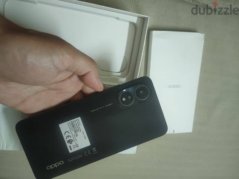 اوبو oppo a38 كسر زيرو 4/128 معاة العلبة 1