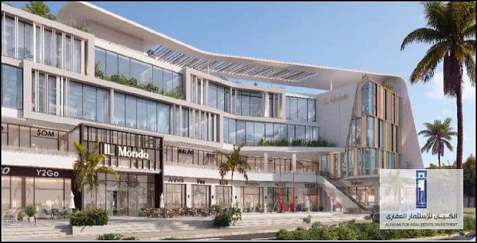 Shop 45m for sale on the first floor facing Il Mondo Mall - October Gardens 1