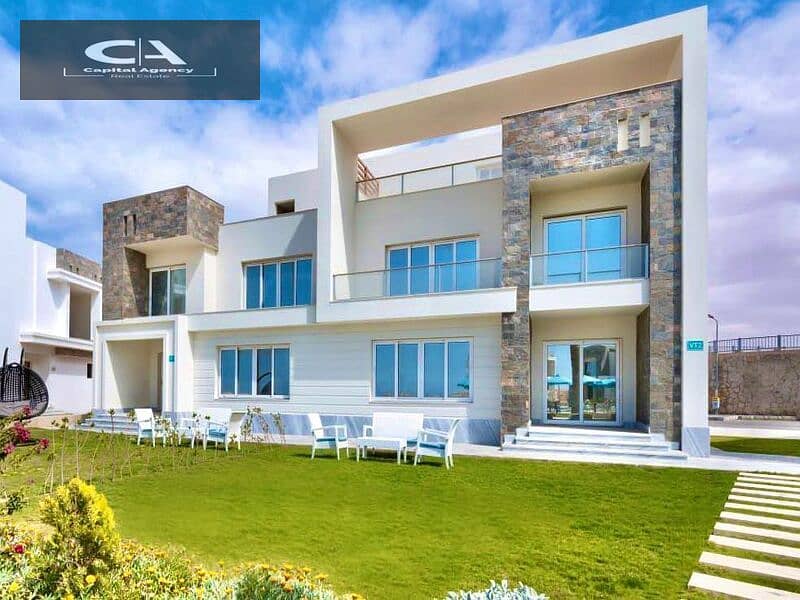 Chalet for sale, ground floor, garden  Immediate delivery in Ras Al Hekma in Sea View with | Fully finished and a special discount on cash Sea View 1