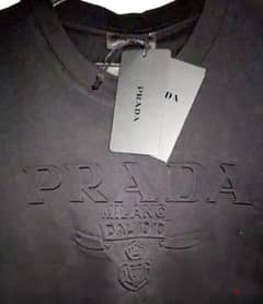 Mirror  Prada  Tshirt  -  size  S  fits  M  - 100%  THICK Cotton