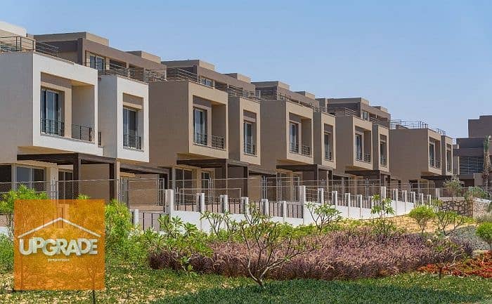 Townhouse 200 m in the best compound in New Cairo, Fifth Settlement, Palm Hills, with a 5% down payment for up to 8 years, next to Mountain View, next 2