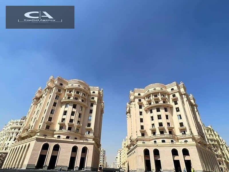 Own your apartment in the heart of the new Capital Fully finished, built in the French style Ready To Move 5% down payment 8