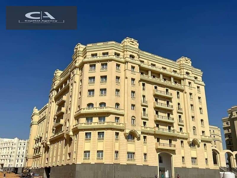 Own your apartment in the heart of the new Capital Fully finished, built in the French style Ready To Move 5% down payment 15