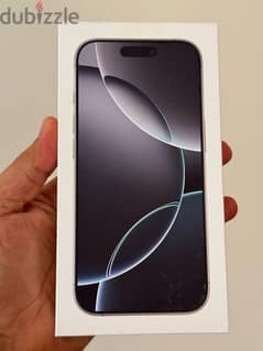 iPhone 16 pro 256G White Titanium