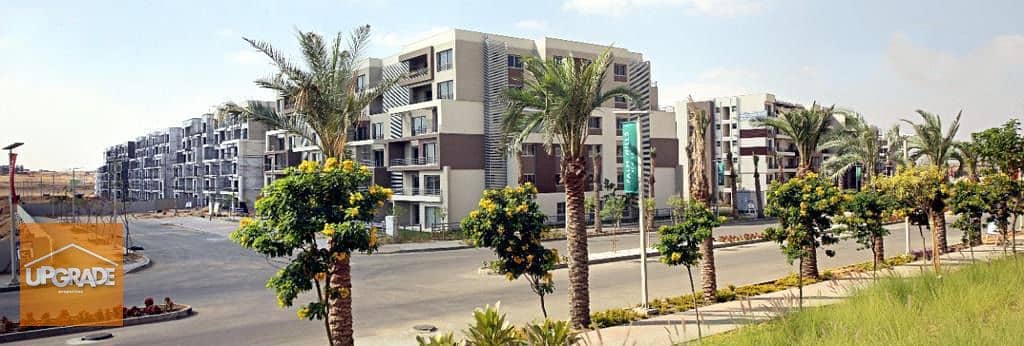 190 sqm townhouse with distinctive view in PALM HILLS NEW CAIRO Compound in the Fifth Settlement on the middle ring road and near to SUEZ road 9