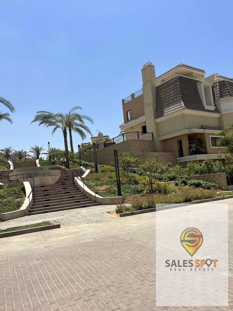 Apartment for sale with private garden at a 42% discount  Saray View Compound is open to green spaces A very special location within the compound 4