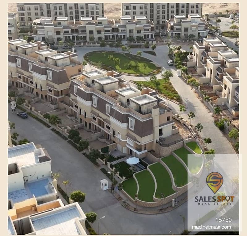 Apartment for sale with private garden at a 42% discount  Saray View Compound is open to green spaces A very special location within the compound 7