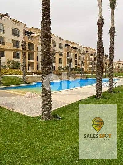 Duplex apartment with garden for sale in Sarai - at a discount %  Wall in Wall with Madinaty, in front of Shorouk City  4