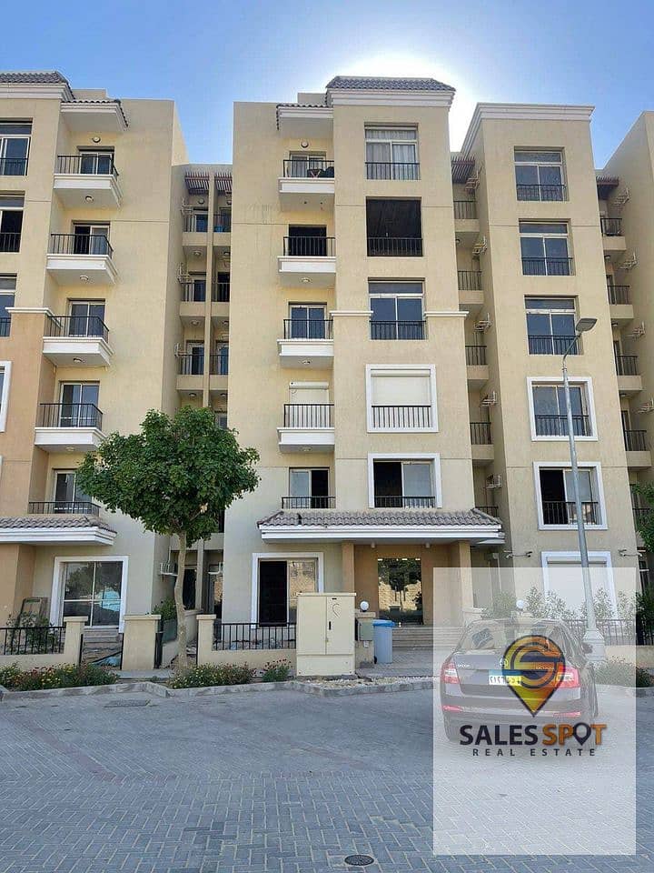 Duplex apartment with garden for sale in Sarai - at a discount %  Wall in Wall with Madinaty, in front of Shorouk City  8