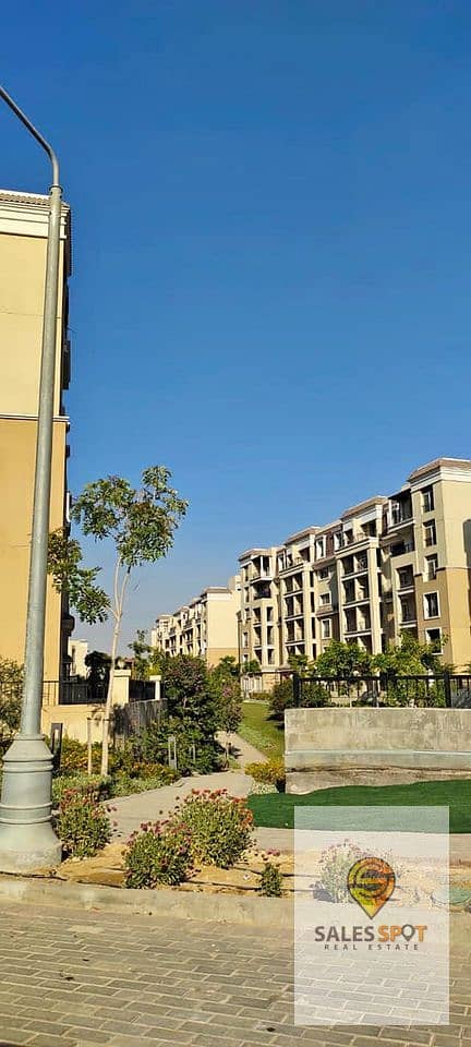 With a 5% down payment A 110-meter apartment for sale in Sarai Compound 4