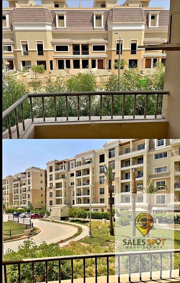 With a 5% down payment A 110-meter apartment for sale in Sarai Compound 5