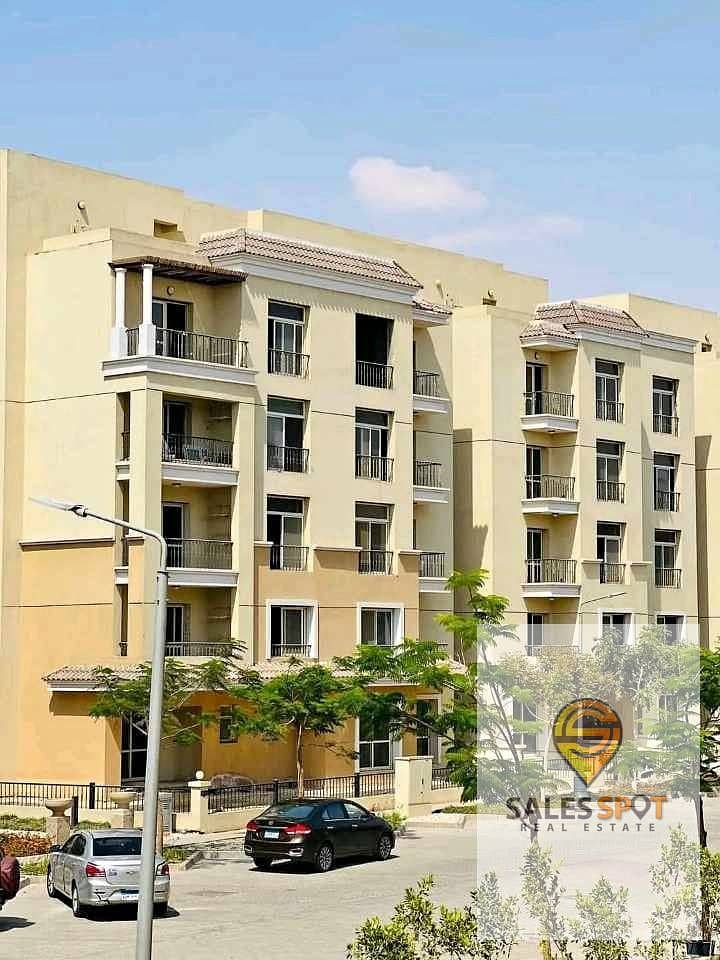 With a 5% down payment A 110-meter apartment for sale in Sarai Compound 7