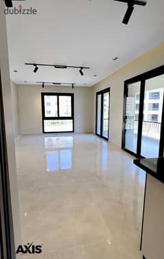 Apartment 125m semi furnished for rent in compound district 5 new cairo