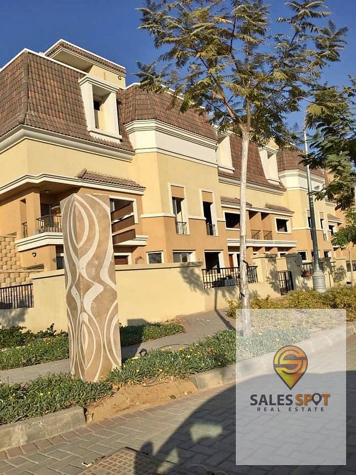 Standalone villa for sale in landscape  view by Misr City for Housing and Development in The Butterfly Tea Buterfly Mostakbal City 3