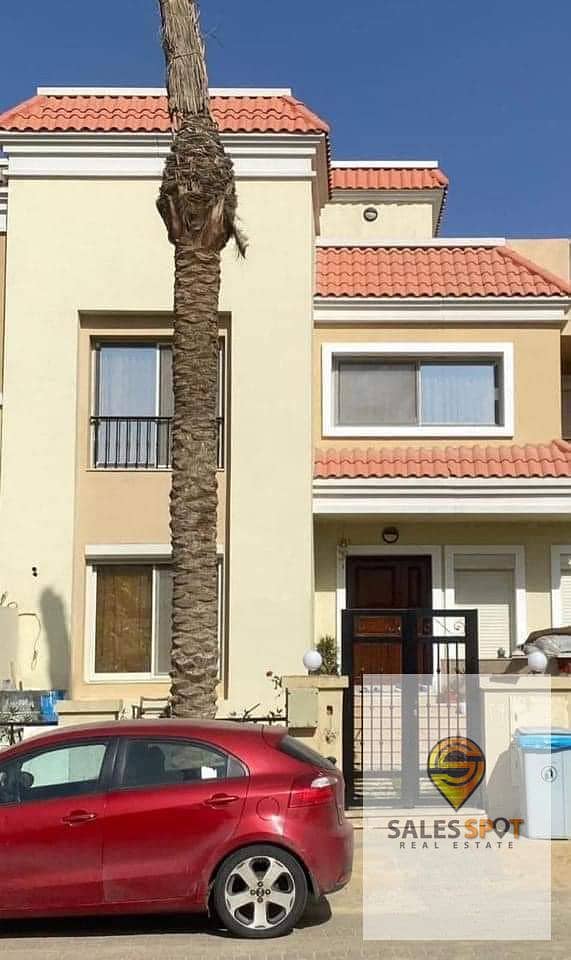 Townhouse villa in Sarai Compound for sale with garden and private roof next to Madinaty and El Shorouk City with 10% down payment 5