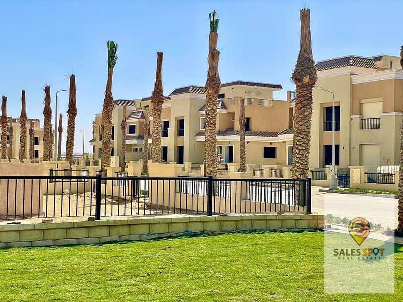 Villa in the heart of Mostakbal City 212 meters (4 rooms) for sale in a private garden in The Butterfly Compound The Buyyerfly  next to Madinaty 4