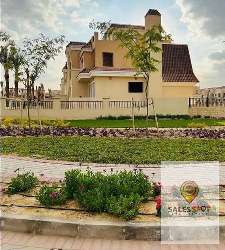 Villa in the heart of Mostakbal City 212 meters (4 rooms) for sale in a private garden in The Butterfly Compound The Buyyerfly  next to Madinaty 8