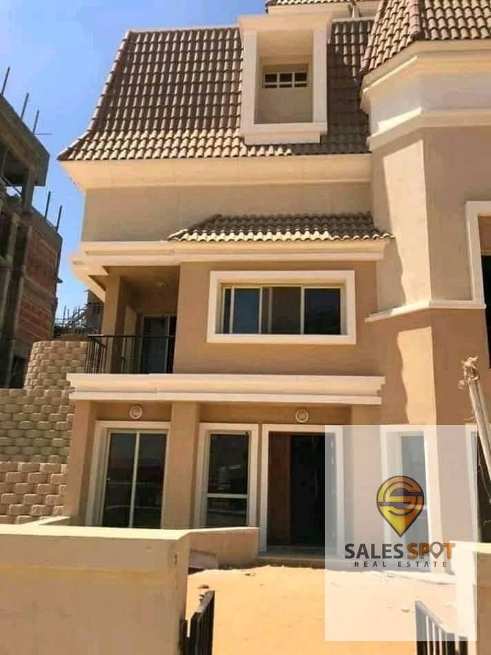 Villa in the heart of Mostakbal City 212 meters (4 rooms) for sale in a private garden in The Butterfly Compound The Buyyerfly  next to Madinaty 9