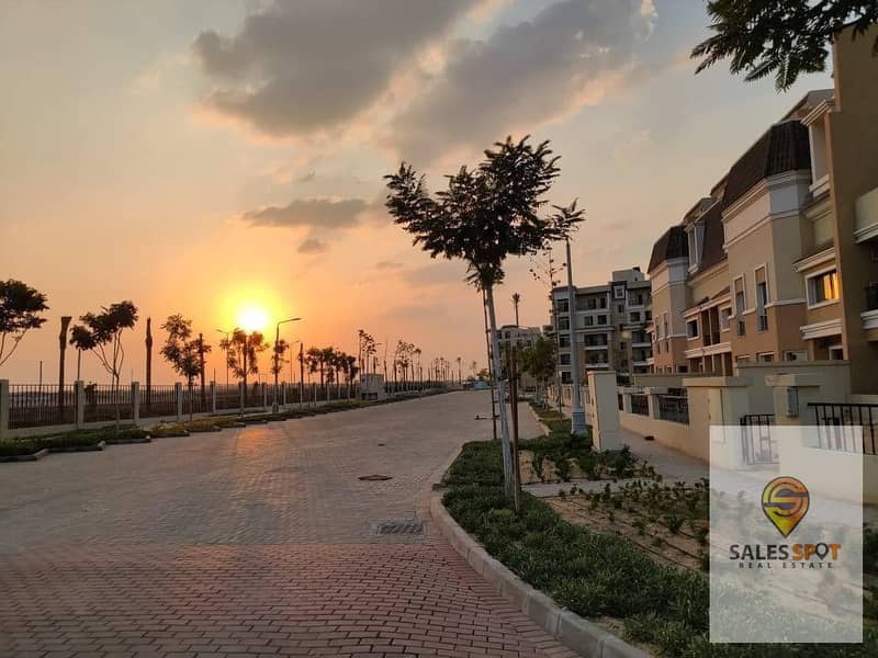 Town House Prime Location For Sale 248m In The Butterfly Mostakbal City On Suez Road 2