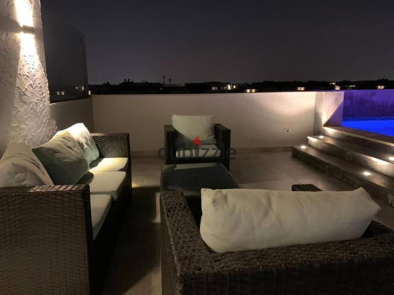 Penthouse for sale at  Galleria Moon Valley new cairo | fully finished & furinished | prime location | private pool 15