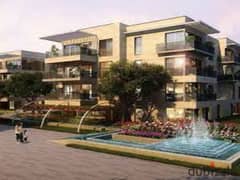 apartment for sale at taj city new cairo MNHD | ground with garden | installments | prime location