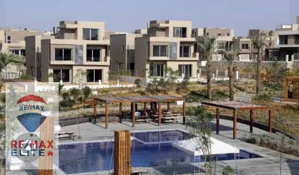 Apartment for sale ready to move in Palm Hills, New Cairo 155 M 2