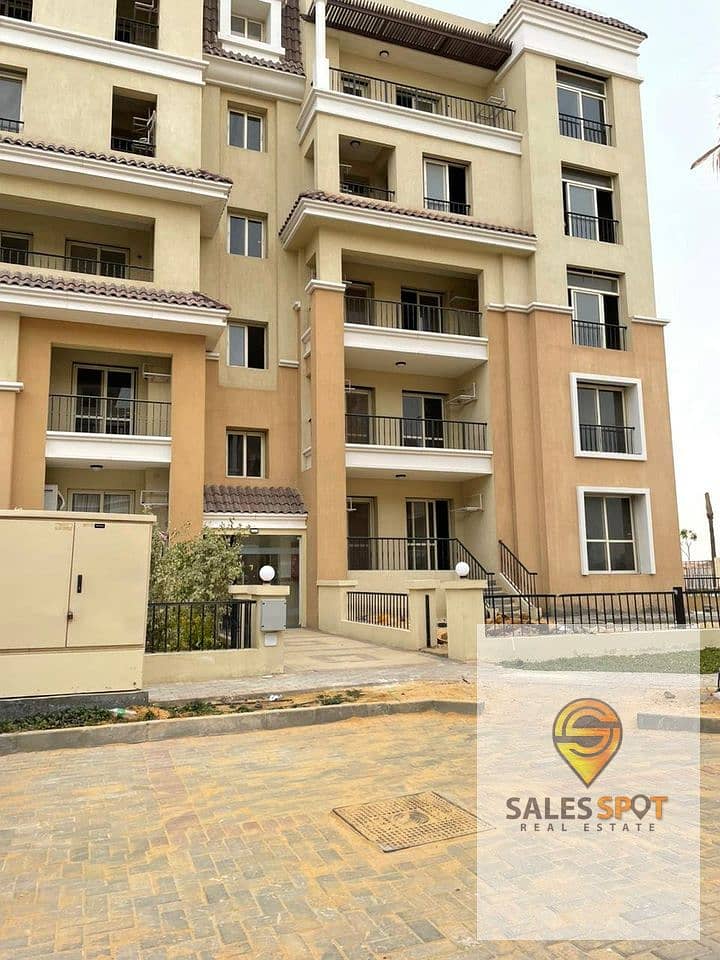 With Down Payment 500K In Sarai Compound, Apartment 155 Meters 3 Bedrooms With Garden View For Sale Near Fifth Settlement / On Suez Road 8