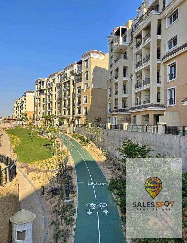 5% down payment Studio 79 meters (room) for sale in Sarai Sarai Compound in front of El Shorouk City and next to Madinaty 4