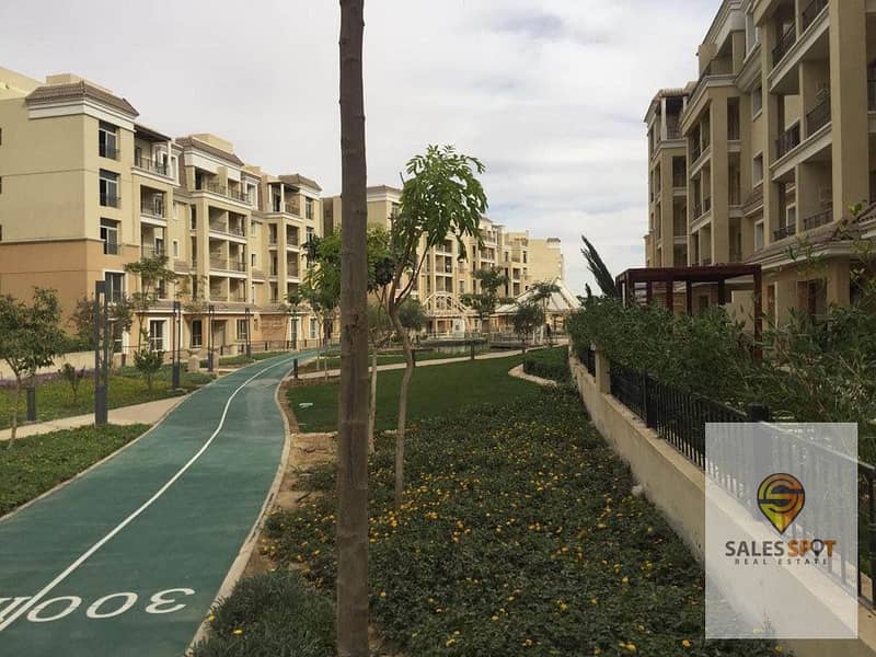 5% down payment Studio 79 meters (room) for sale in Sarai Sarai Compound in front of El Shorouk City and next to Madinaty 10