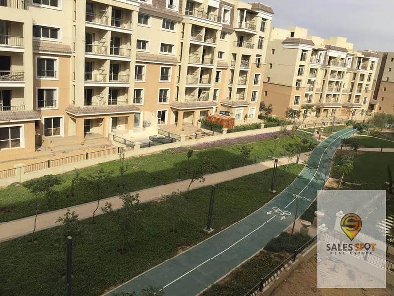 5% down payment Studio 79 meters (room) for sale in Sarai Sarai Compound in front of El Shorouk City and next to Madinaty 11