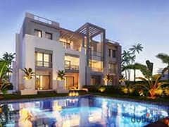 For sale in Gaia, North Coast, penthouse 95meter swimming pool, with an internal marine staircase, finished, receipt 2025