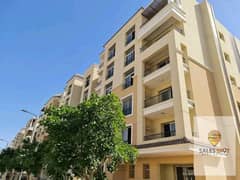 Apartment 121m with landscape view for sale in Sarai Compound next to Madinaty and Mostakbal City on Suez Road