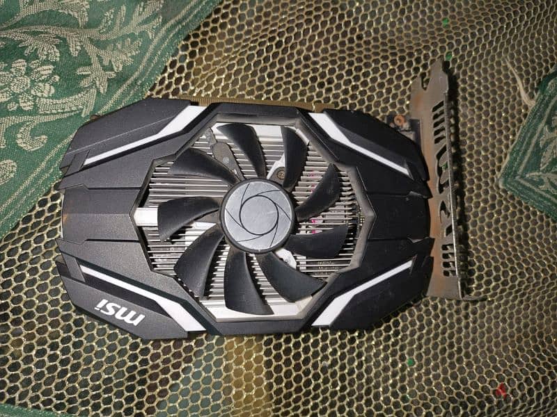 msi gtx 1050 2gb 1 fan oc edition 4