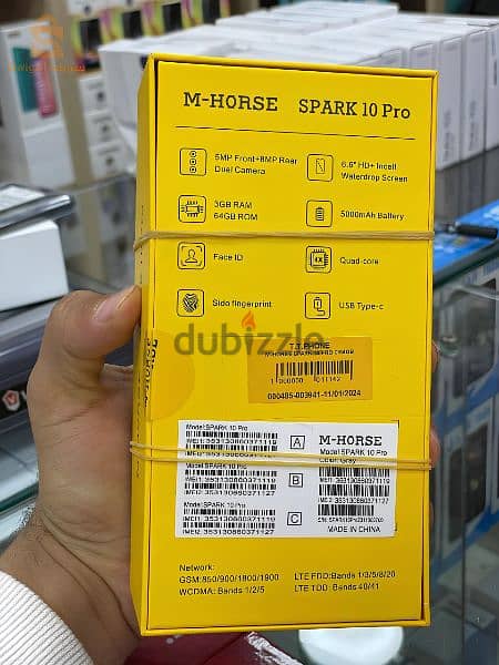 Smartphone M-horse spark 10 pro M-horse الشحن مجانا 2