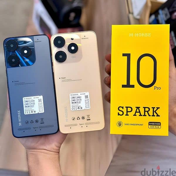 Smartphone M-horse spark 10 pro M-horse الشحن مجانا 4