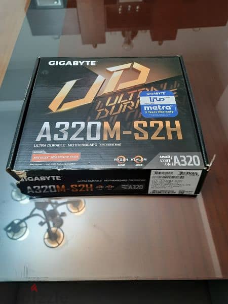 GIGABYTE A320M + Ryzen 5 3400g 3