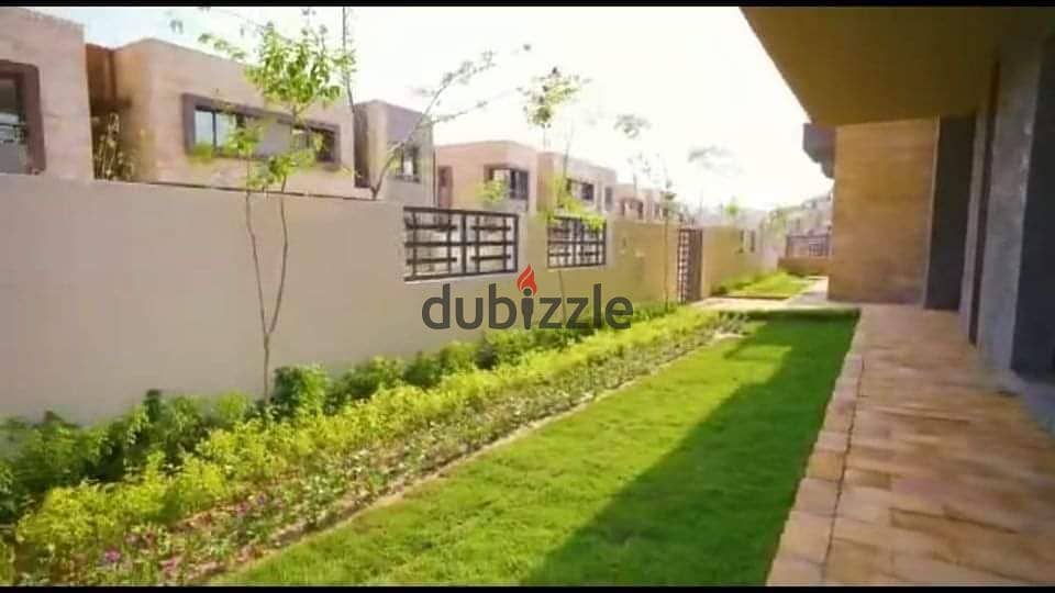 Distinctive townhouse corner for sale at the lowest price in the market and villas' view only in the heart of Taj City Compound 1