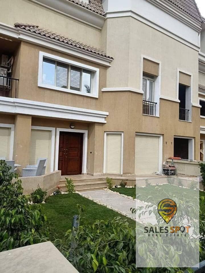 Villa 239 sqm + garden + roof for sale in The Butterfly Compound -- The Butterfly  in Mostakbal City, minutes from Fifth Settlement 2