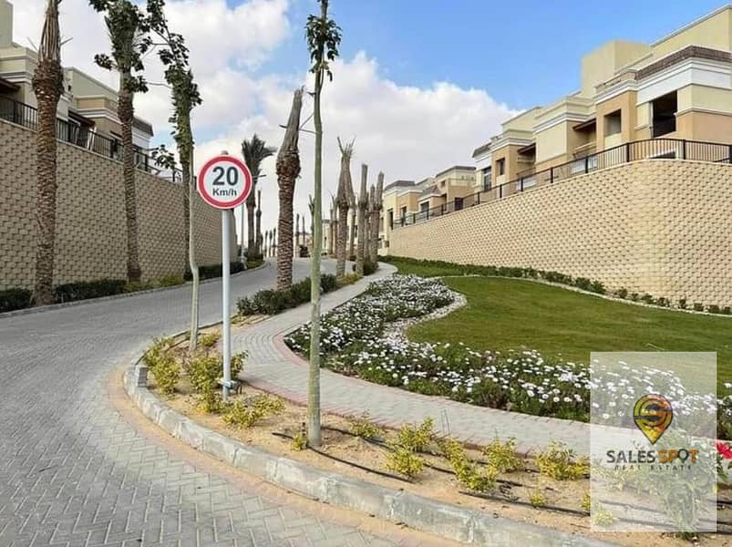 Villa 239 sqm + garden + roof for sale in The Butterfly Compound -- The Butterfly  in Mostakbal City, minutes from Fifth Settlement 6