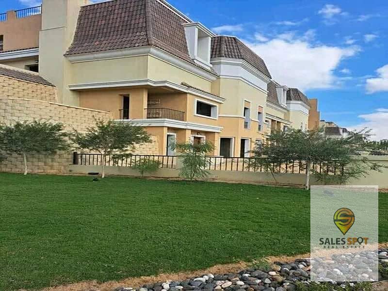 Villa 239 sqm + garden + roof for sale in The Butterfly Compound -- The Butterfly  in Mostakbal City, minutes from Fifth Settlement 10