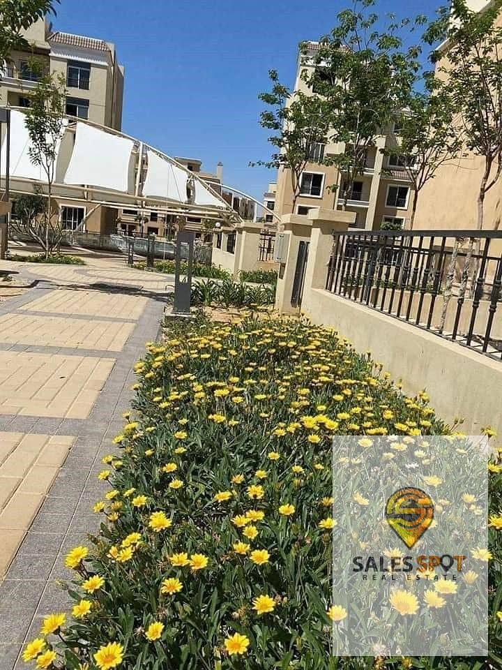 Apartment for sale in Sarai Compound  In New Cairo - in front of Madinaty and El Shorouk Distinctive location - Open View - full-service compound 1