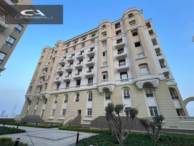 احجز شقتك في قلب العاصمه الاداريه | تشطيب كامل مبني علي الطراز الفرنسي | استلام فوري | 5% مقدم * Garden city * 11