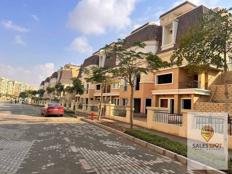 With a 42% discount, for sale in Sarai, a distinctive apartment - open sea - (1 room) inside Sarai Compound in front of Shorouk City 2