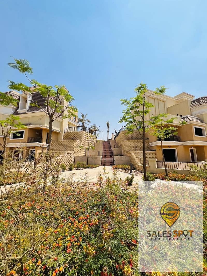 With a 42% discount, for sale in Sarai, a distinctive apartment - open sea - (1 room) inside Sarai Compound in front of Shorouk City 3