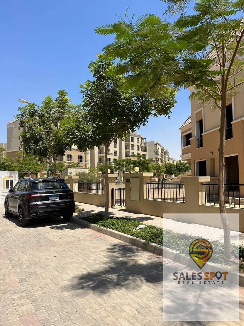 Duplex with private roof for sale in Sarai Compound in front of (Madinaty Compound - in front of Shorouk City on Al Amal Axis) 8