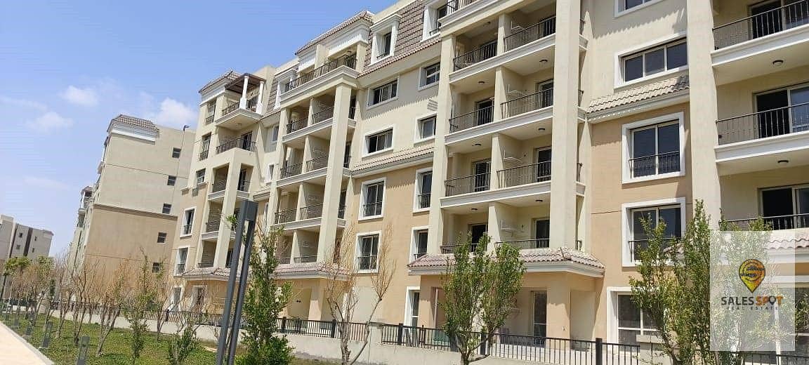 Duplex apartment with private garden for sale in Sarai Compound by Misr City Company - close to all facilities and services 4