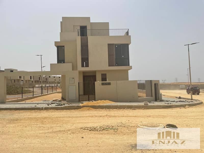 villa for sell in el shorouk city, SODIC EAST compound, Immediate Handover, biggest garden comparing to others, AREA  ( 410) 8