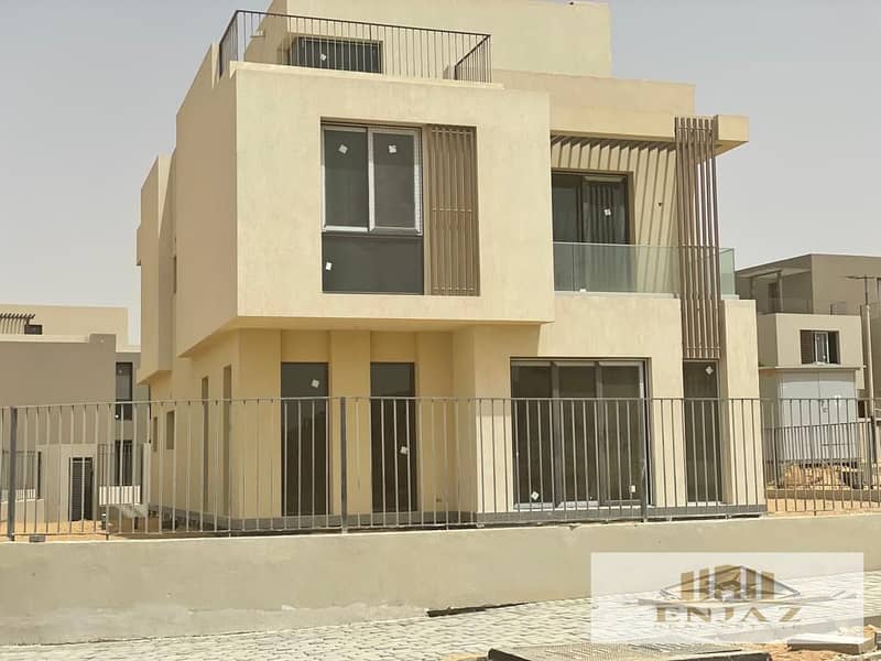 villa for sell in el shorouk city, SODIC EAST compound, Immediate Handover, biggest garden comparing to others, AREA  ( 410) 12